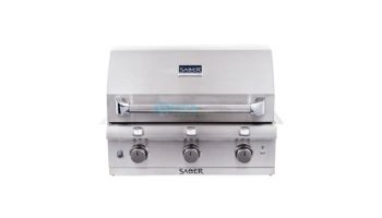 SABER Elite 3-Burner Stainless Steel Built-In Natural Gas Grill | R50SB1517