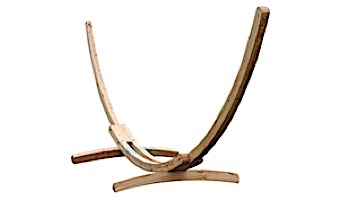 Vivere Arc Hammock Stand | 15-Foot Juniper Wood | 15ARCJW