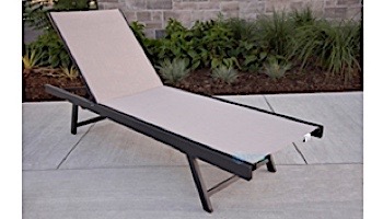Vivere Urban Sun Lounger | Cocoa | URBLI-CO