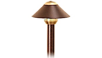 FX Luminaire BellaDonna Incandescent Path Light with 18" Riser  | Copper | 20W | BD-20-18R-CU