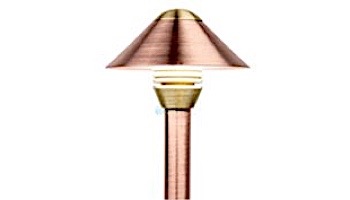 FX Luminaire SC 1 LED Path Light | Copper | 12" Riser | SC1LED12RCU KIT