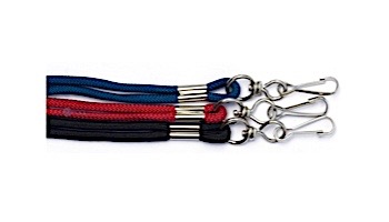 KEMP USA Rope Lanyard | Black 12-Pack | 10-429-BLK