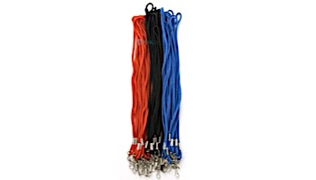 KEMP USA Rope Lanyard | Black 12-Pack | 10-429-BLK