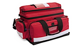 KEMP USA Large Professional Trauma Bag | Red | 10-104-RED