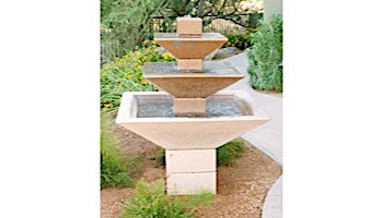 Water Scuppers and Bowls Riviera Water Fountain | Gray Smooth | WSBRIV