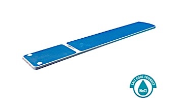 SR Smith TrueTread Series Diving Board | 8' White with Blue Top Tread | 66-209-578S2B