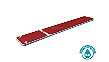 SR Smith TrueTread Series Diving Board | 8' White with Red Top Tread | 66-209-578S2R