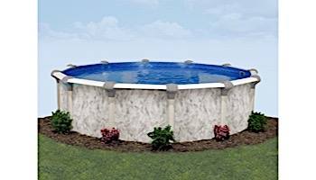 Sierra Nevada 18' Round Above Ground Pool | Basic Package 52" Wall | 163213