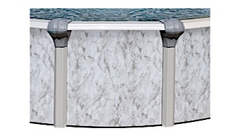 Sierra Nevada 33' Round Above Ground Pool | Ultimate Package 52" Wall | 163367
