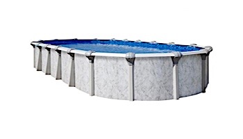 Sierra Nevada 12' x 20' Oval Above Ground Pool | Ultimate Package 52" Wall | 163369