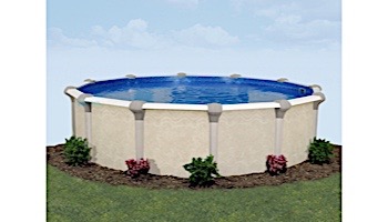 Oxford 16' Round Above Ground Pool | Basic Package 52" Wall | 163395