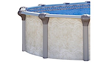 Oxford 16' Round Above Ground Pool | Basic Package 52" Wall | 163395