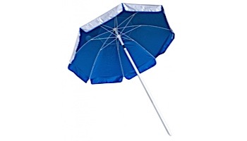 Kemps USA Wind Warrior Umbrella | Silver/ Pacific Blue | 12-003-S-PB