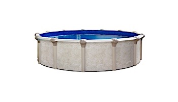 Oxford 24' Round Above Ground Pool | Ultimate Package 52" Wall | 163438