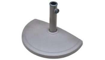 20 lb. Resin Half Round Umbrella Base | NU5420