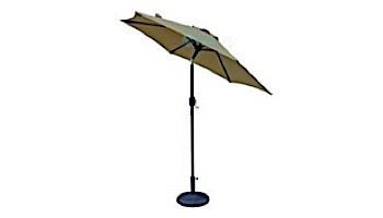 Bistro Market Umbrella | 7.5-ft Hexagonal | Stone Olefin Fabric | NU5447ST