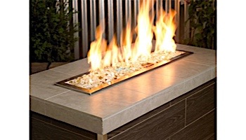 American Fireglass Half Inch Premium Collection | Gold Reflective Fire Glass | 55 Pounds | AFF-GDRF12-55