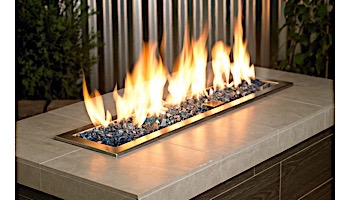 American Fireglass Half Inch Classic Collection | Pacific Blue Fire Glass | 55 Ponds | AFF-PABL12-55