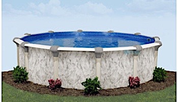 Tahoe 18' Round Above Ground Pool | Ultimate Package 54" Wall | 163545