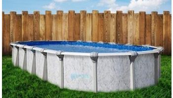 Tahoe 12' x 24' Oval Above Ground Pool | Basic Package 54" Wall | 163533