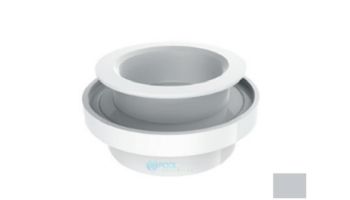 AquaStar AquaThunder Gunite Jet Niche with Water Stop | Light Gray | AT128103