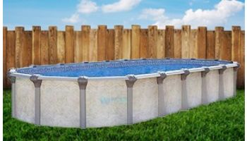 Chesapeake 12_#39; x 24_#39; Oval Above Ground Pool | Basic Package 54_quot; Wall | 163586