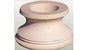 Water Scuppers and Bowls 27" Marseilles Water Fountain Bowl Pedestal | 27" Gray Smooth | PMB0727