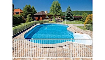 Saftron 2200 Series Pool Fencing | 48" H x 8' W Sections | Beige | FS-2200-4896-B