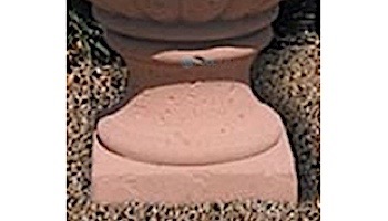 Water Scuppers and Bowls Parisian Scupper Bowl Pedestal | 24" Sage Sandblasted | PSP0824