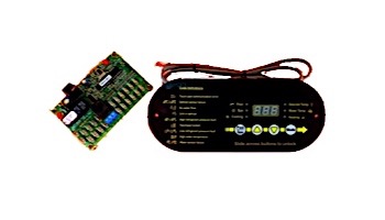 AquaCal Display Control Panel Microprocessor PCB Board with Cord | STK0178