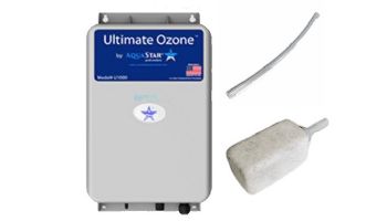 AquaStar Ultimate Ozone Corona Discharge Pump Kit | up to 40,000 gallons |  .28 Amps 110/120 Volts | U3000