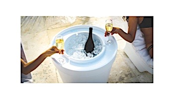 Ledge Lounger Ice Bin Lid | White | LLIBT-W