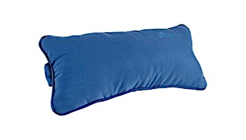 Ledge Lounger Signature Collection Chaise Headrest Pillow | Standard Color Mediterranean Blue | LL-SG-C-P-STD-4652