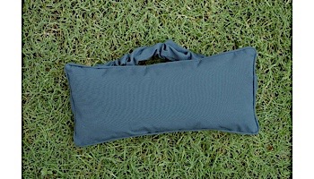 Ledge Lounger Signature Collection Chaise Headrest Pillow | Standard Color Mediterranean Blue | LL-SG-C-P-STD-4652