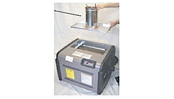 Trane® Negative Pressure Vertical Indoor Vent Adapter Kit for H250 Universal Heaters | UHXNEGVT12501