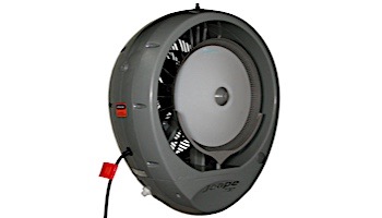 EcoJet by Joape Model Cyclone 737 Commercial Wall Mount Misting Fan | Requires Water Line | 110V-60hz | 800 Sq. Ft. Cooling Area | Grey | LVP-030101