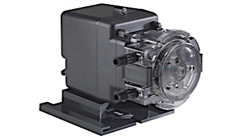 Stenner Pumps Tank System | Single Head Fixed Output Peristaltic Pump | 30 Gallon White Tank | 35GPD 220V | S3N45MFL4B1SUAA