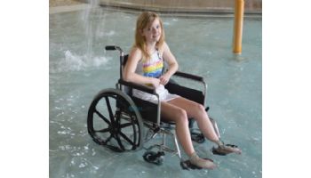 Aqua Creek 18" Folding Aquatic Wheelchair | F-18SSWC