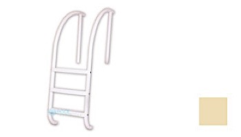 Saftron Triton Series 3-Step Deck Mounted Ladder | .25" Thickness 1.90" OD | 24"W x 60"H | Gray | PTL-224-3S-G