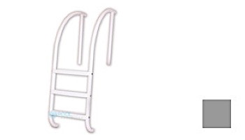 Saftron Triton Series 3-Step Deck Mounted Ladder | .25" Thickness 1.90" OD | 24"W x 60"H | Taupe | PTL-224-3S-T