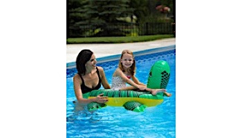 Ocean Blue Shelly The Turtle Ride-On Inflatable | 950402