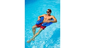 Ocean Blue Horseshoe Chair Pool Lounger | Blue | 950435