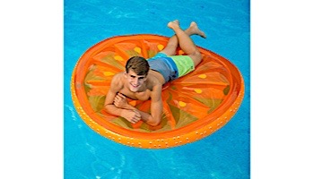 Ocean Blue Citrus Oasis - Orange Slice Pool Lounger | 950443