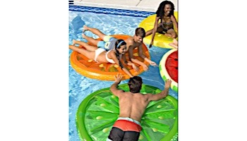 Ocean Blue Citrus Oasis - Orange Slice Pool Lounger | 950443