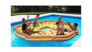 Ocean Blue Deluxe Pizza Slice Pool Lounger | 950445