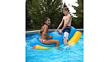 Ocean Blue Wave Rocker SeeSaw Inflatable | 950453