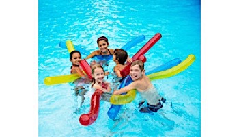 Ocean Blue Water Worms Inflatable Noodles | 950456