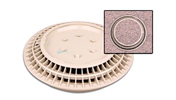 Color Match 8" Round VGB Pebble Top Drain Cover | Bone | 8-PTD-106A