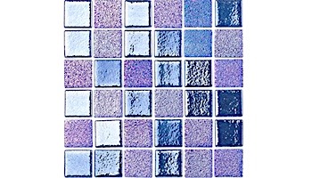 National Pool Tile Opal Glass 1x1 Tile | Pearl White | OPL-PEARL1X1