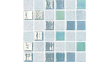 National Pool Tile Opal Glass 1x1 Tile | Mint Green | OPL-MINT1X1
